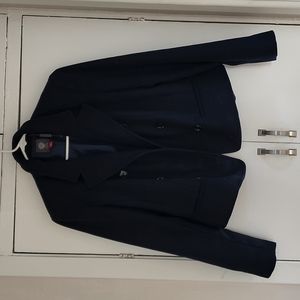Vince Camuto short buttoned navy jacket size 6